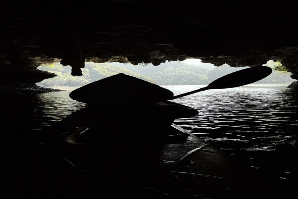 Dark and Bright Cave